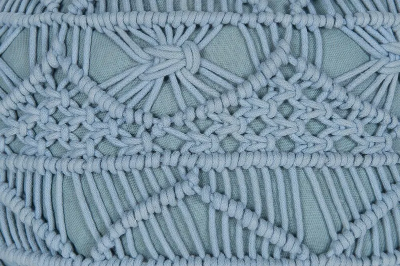 Mogilevsky Sittepuff 40x40 cm - Blå - Møbler - Stoler & lenestoler - Krakk - Puff