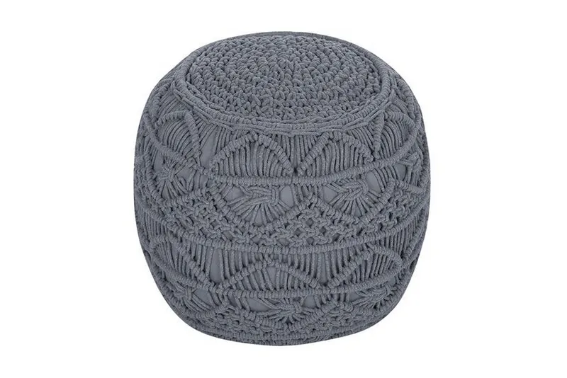 Mogilevsky Sittepuff 40x40 cm, Grå