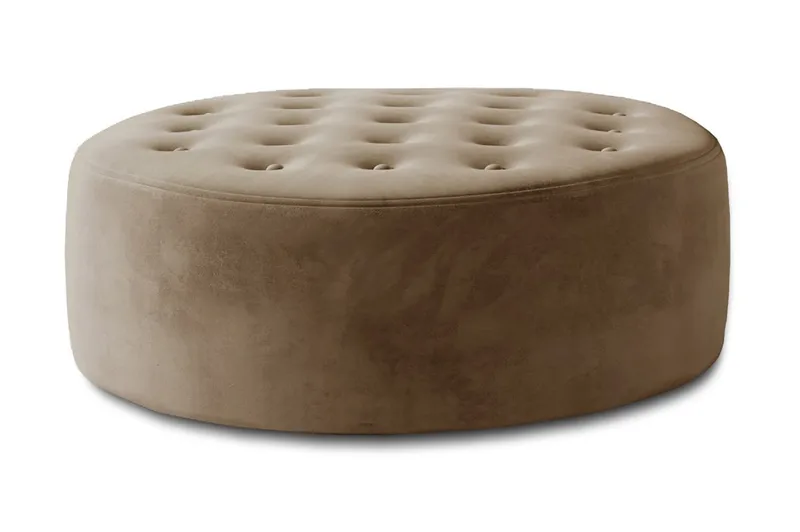 Montyda Sittepuff Rund, Beige