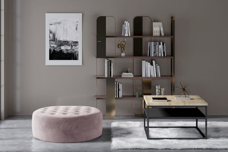 Montyda Sittepuff Rund - Rosa - Møbler - Stoler & lenestoler - Krakk - Puff