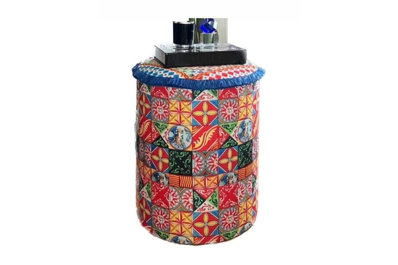 Multan Sittepuff 45 cm - Flerfarget - Møbler - Stoler & lenestoler - Krakk - Puff