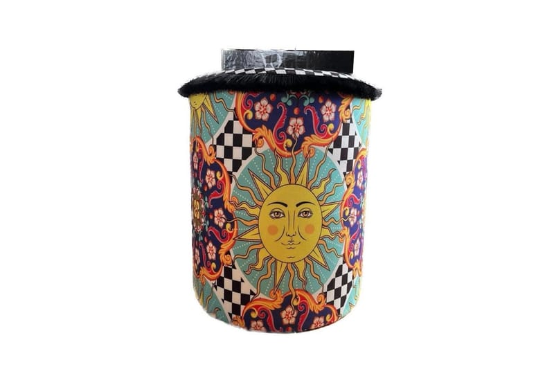 Multan Sittepuff 45 cm - Gul - Møbler - Stoler & lenestoler - Krakk - Puff