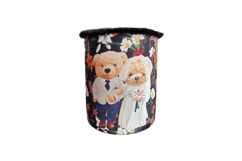 Multan Sittepuff 45 cm, Svart