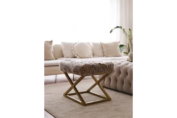 Murmu Sittepuff 50 cm - Brun - Møbler - Stoler & lenestoler - Krakk - Puff