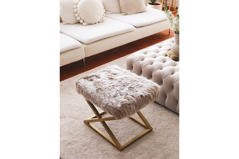 Murmu Sittepuff 50 cm - Brun - Møbler - Stoler & lenestoler - Krakk - Puff