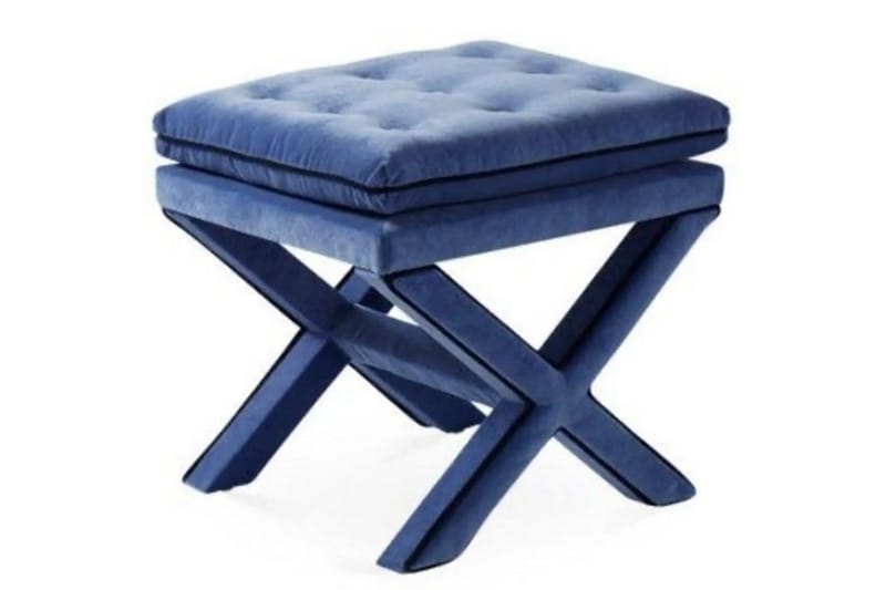 Mursida Sittepuff 60 cm - Blå - Møbler - Stoler & lenestoler - Krakk - Puff