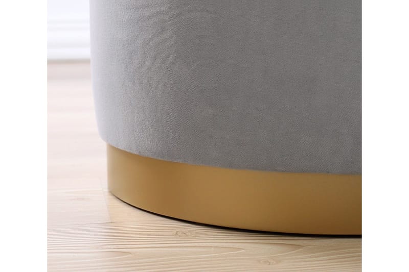 Murwillumbah Sittepuff 45 cm - Grå - Møbler - Stoler & lenestoler - Krakk - Puff