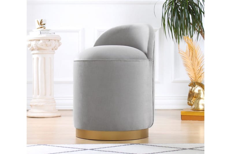 Murwillumbah Sittepuff 45 cm - Grå - Møbler - Stoler & lenestoler - Krakk - Puff