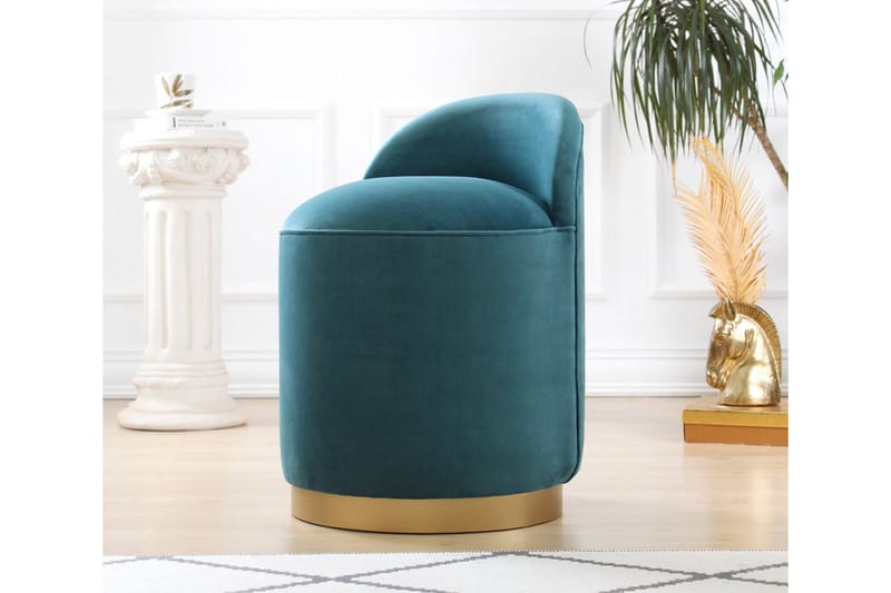 Murwillumbah Sittepuff 45 cm - Grønn - Møbler - Stoler & lenestoler - Krakk - Puff