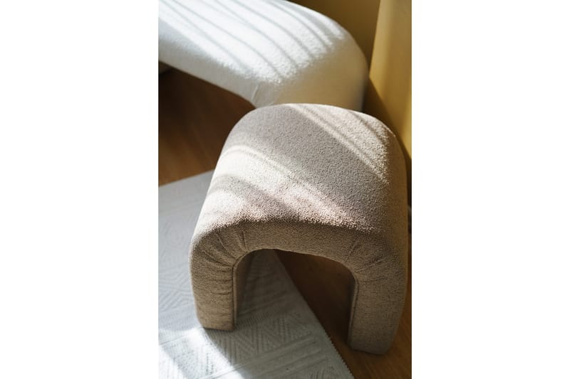 Nagar Sittepuff 51 cm - Brun - Møbler - Stoler & lenestoler - Krakk - Puff