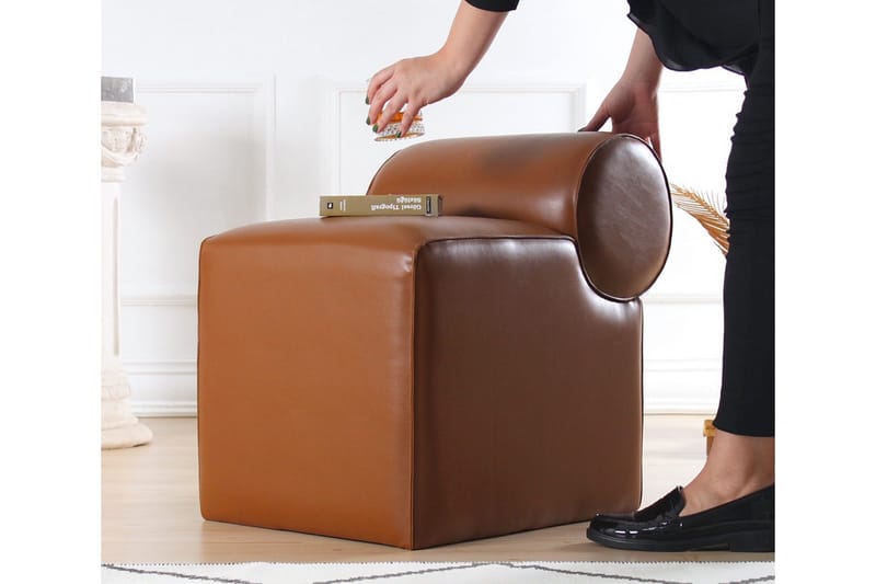 Nahar Sittepuff 45 cm, Brun