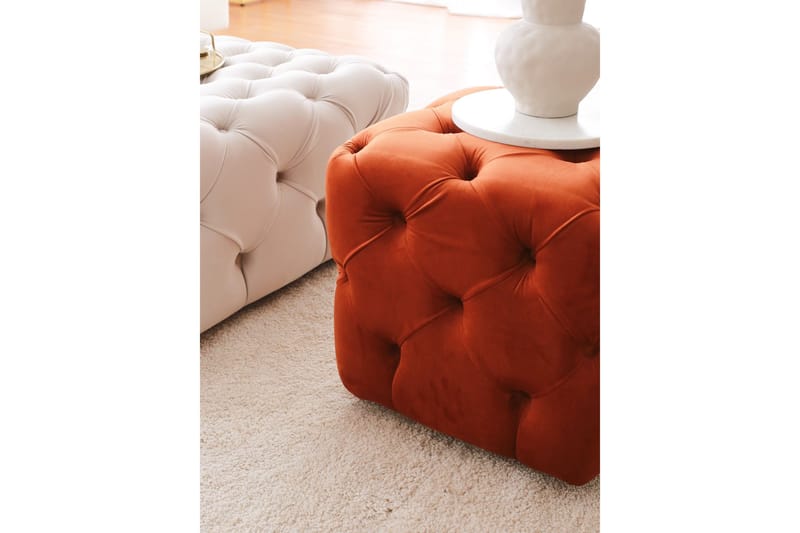 Naman Sittepuff 48 cm - Brun - Møbler - Stoler & lenestoler - Krakk - Puff