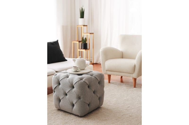 Naman Sittepuff 48 cm, Grå