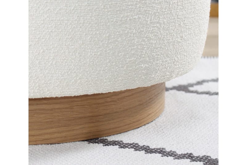 Namra Sittepuff 45 cm - Cream - Møbler - Stoler & lenestoler - Krakk - Puff