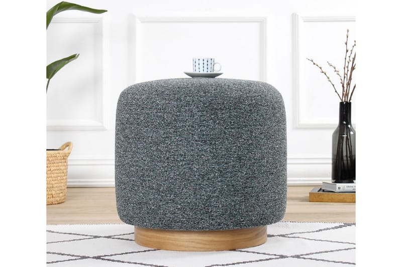 Namra Sittepuff 45 cm - Grå - Møbler - Stoler & lenestoler - Krakk - Puff