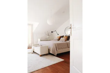Natsuko Sittepuff 115 cm - Hvit - Møbler - Stoler & lenestoler - Krakk - Puff