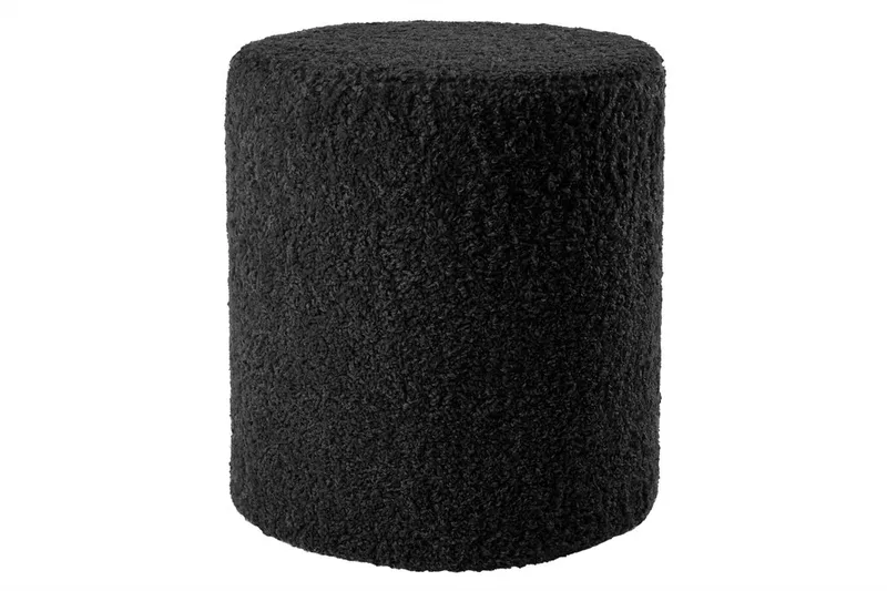 Puff NFG Shaun Ø35 cm / 38 cm Svart, Svart