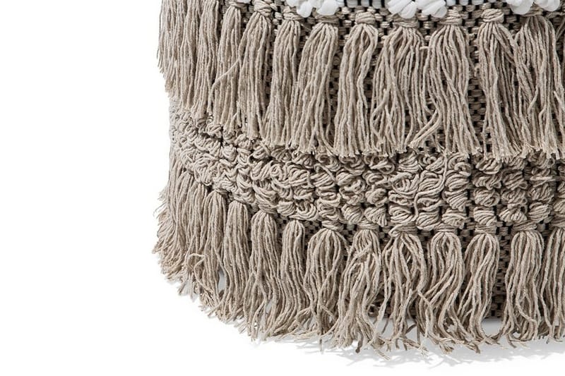 Noida Puff 44 cm - Beige - Møbler - Stoler & lenestoler - Krakk - Puff