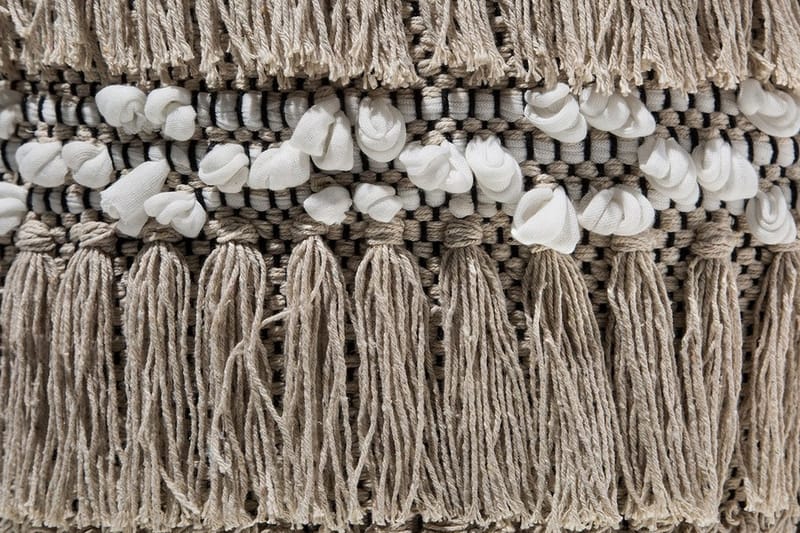 Noida Puff 44 cm - Beige - Møbler - Stoler & lenestoler - Krakk - Puff