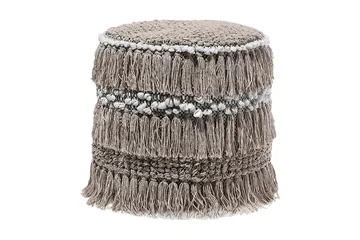 Noida Puff 44 cm - Beige - Møbler - Stoler & lenestoler - Krakk - Puff