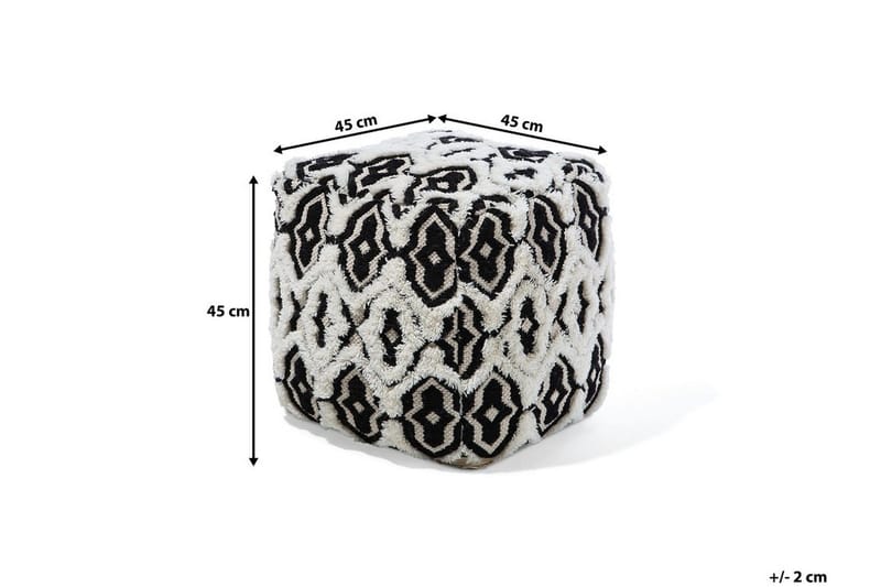 Orai Puff 45 cm - Svart - Møbler - Stoler & lenestoler - Krakk - Puff