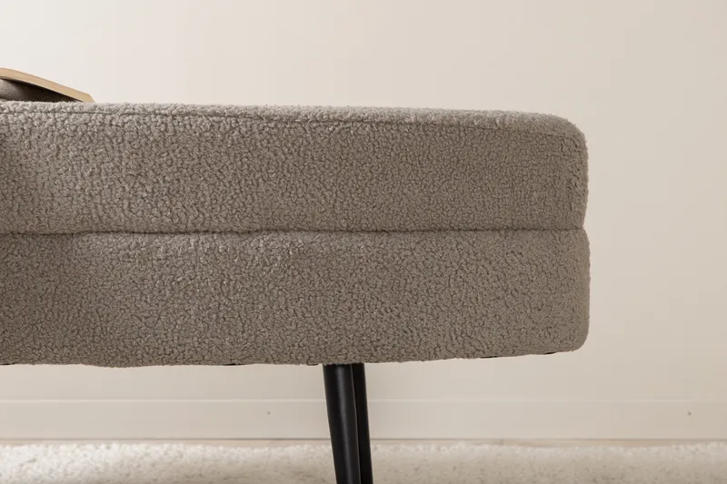 Otto Sittepuff - Greige - Møbler - Stoler & lenestoler - Krakk - Puff