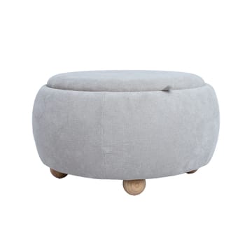 Ottoman/Table HOME4YOU - Beige - Møbler - Stoler & lenestoler - Krakk - Puff - Sittepuff med oppbevaring
