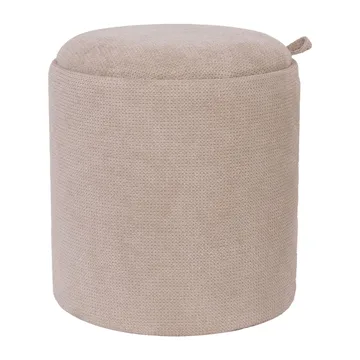 Ottoman/Table HOME4YOU - Beige - Møbler - Stoler & lenestoler - Krakk - Puff - Sittepuff med oppbevaring