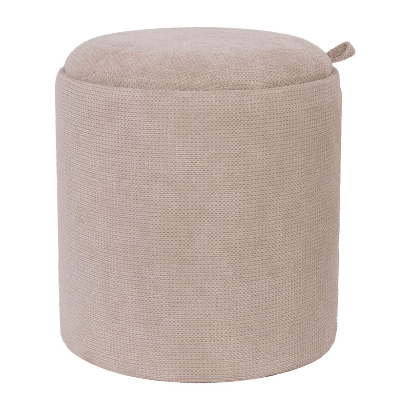 Ottoman/Table HOME4YOU - Beige - Møbler - Stoler & lenestoler - Krakk - Puff