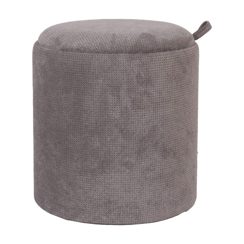 Ottoman/Table HOME4YOU - Grå - Møbler - Stoler & lenestoler - Krakk - Puff