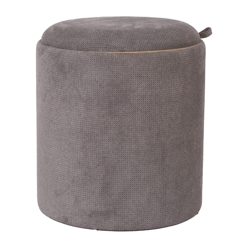 Ottoman/Table HOME4YOU - Grå - Møbler - Stoler & lenestoler - Krakk - Puff