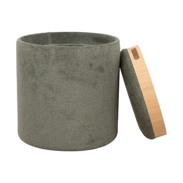Ottoman/Table HOME4YOU - Grønn - Møbler - Stoler & lenestoler - Krakk - Puff - Sittepuff med oppbevaring