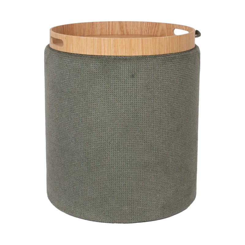 Ottoman/Table HOME4YOU - Grønn - Møbler - Stoler & lenestoler - Krakk - Puff