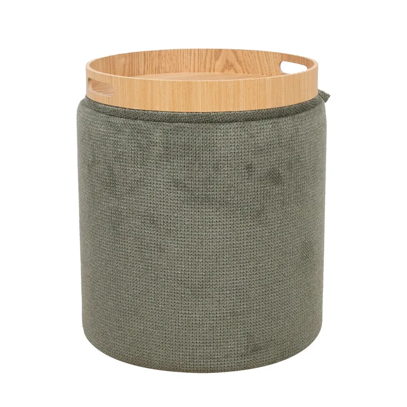 Ottoman/Table HOME4YOU, Grønn