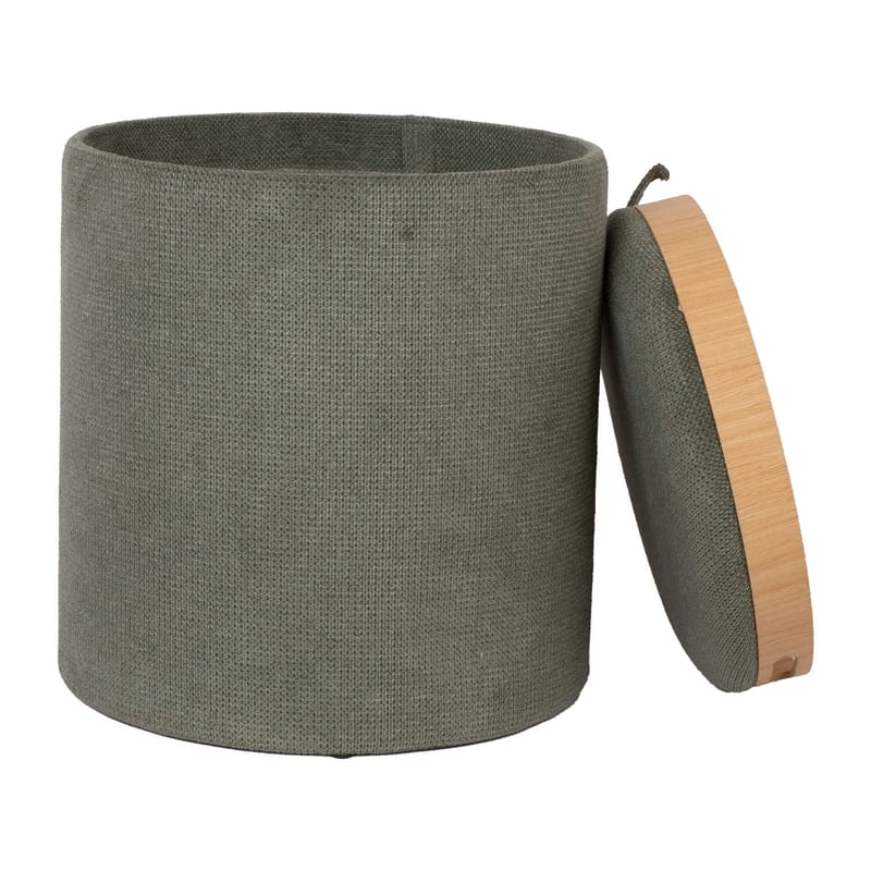 Ottoman/Table HOME4YOU - Grønn - Møbler - Stoler & lenestoler - Krakk - Puff