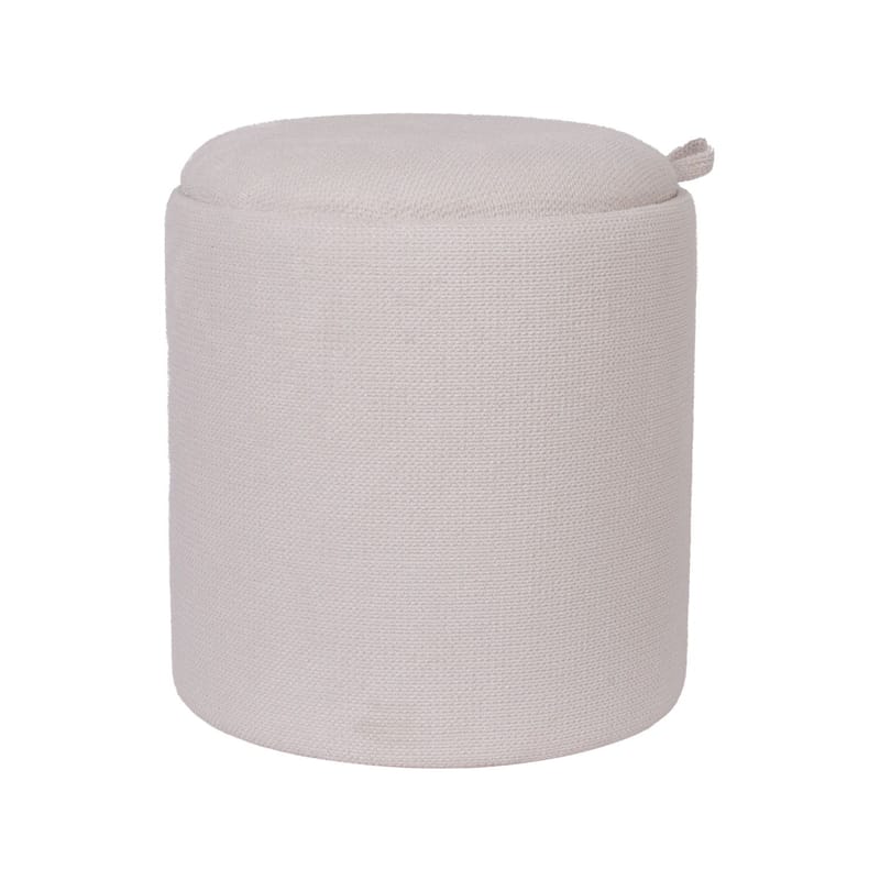 Ottoman/Table HOME4YOU - Hvit - Møbler - Stoler & lenestoler - Krakk - Puff