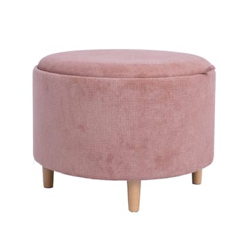Ottoman/Table HOME4YOU - Rosa - Møbler - Stoler & lenestoler - Krakk - Puff - Sittepuff med oppbevaring