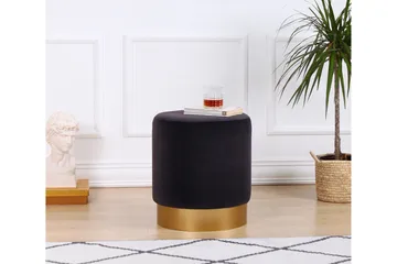 Owensboro Sittepuff 40 cm - Grå - Møbler - Stoler & lenestoler - Krakk - Puff