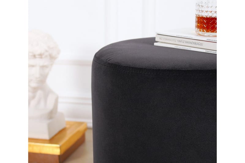 Owensboro Sittepuff 40 cm - Grå - Møbler - Stoler & lenestoler - Krakk - Puff