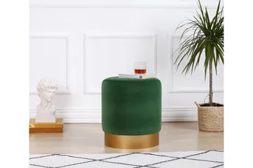 Owensboro Sittepuff 40 cm - Grønn - Møbler - Stoler & lenestoler - Krakk - Puff