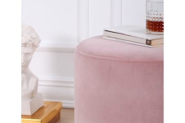Owensboro Sittepuff 40 cm - Rosa - Møbler - Stoler & lenestoler - Krakk - Puff