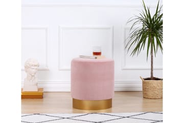 Owensboro Sittepuff 40 cm - Rosa - Møbler - Stoler & lenestoler - Krakk - Puff