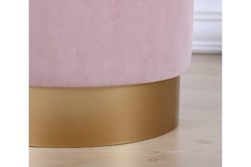 Owensboro Sittepuff 40 cm - Rosa - Møbler - Stoler & lenestoler - Krakk - Puff