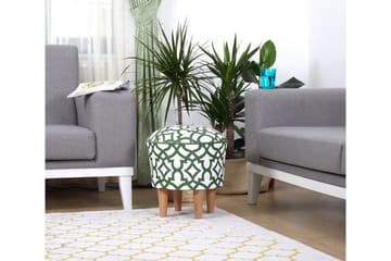 Painesville Sittepuff 42 cm - Grønn - Møbler - Stoler & lenestoler - Krakk - Puff