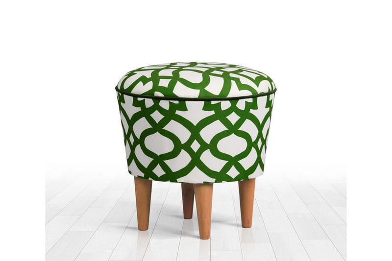 Painesville Sittepuff 42 cm - Grønn - Møbler - Stoler & lenestoler - Krakk - Puff