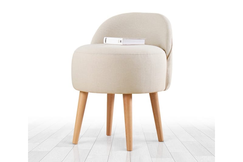 Philippi Sittepuff 42 cm - Beige - Møbler - Stoler & lenestoler - Krakk - Puff