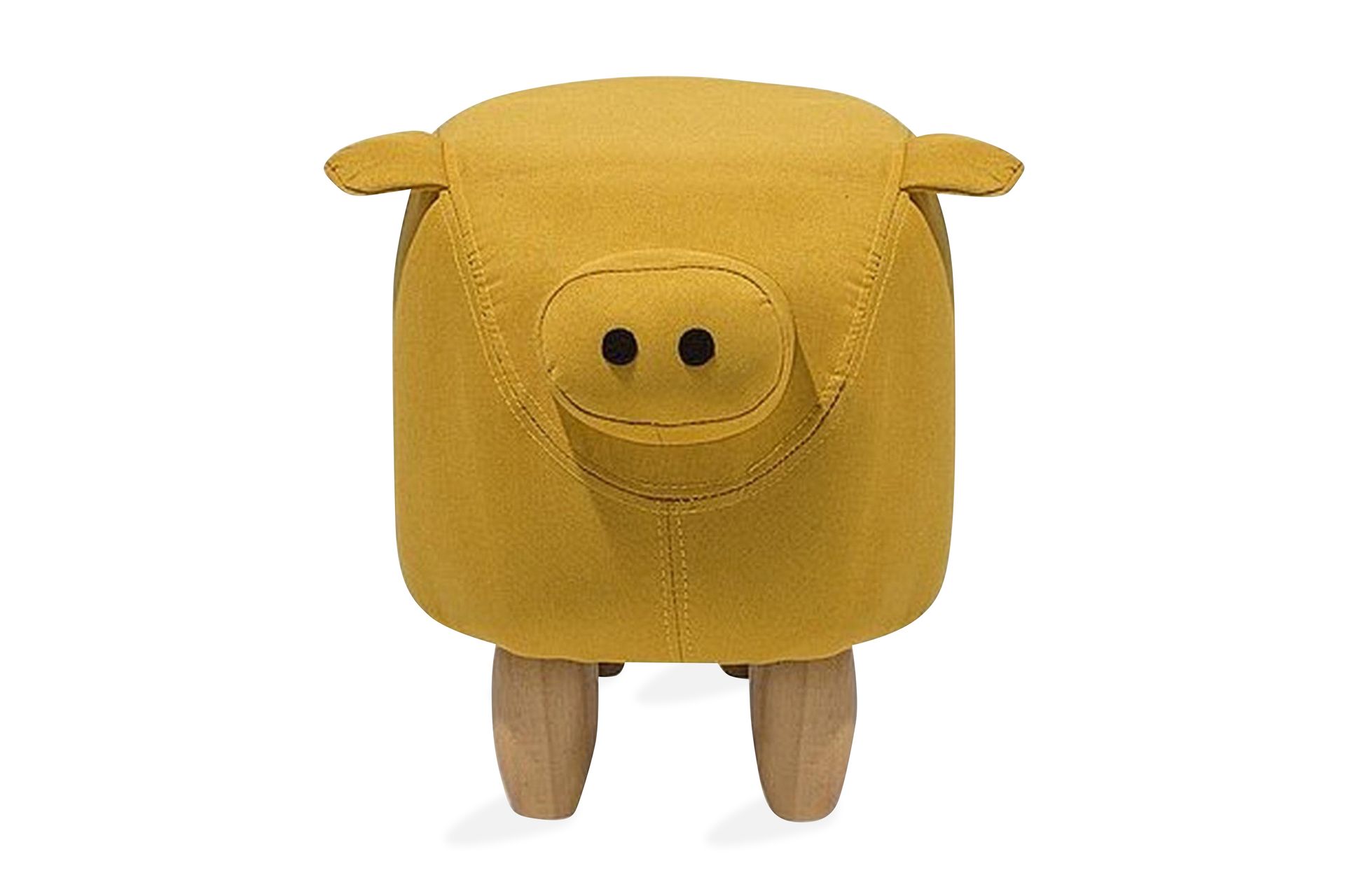 Piggy Sittepuff 50 cm - Gul - Møbler - Stoler & lenestoler - Krakk - Puff