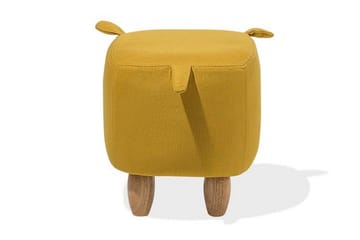 Piggy Sittepuff 50 cm - Gul - Møbler - Stoler & lenestoler - Krakk - Puff