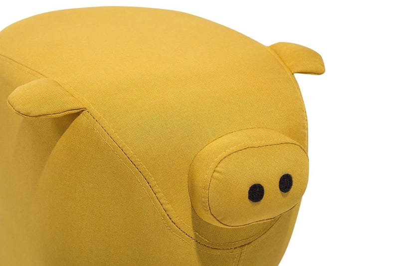 Piggy Sittepuff 50 cm - Gul - Puff