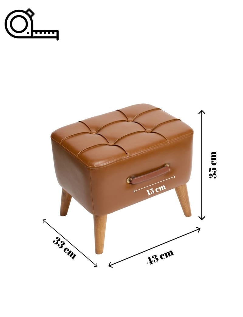 Pouffe Atelier Del Sofa - Møbler - Stoler & lenestoler - Krakk - Puff